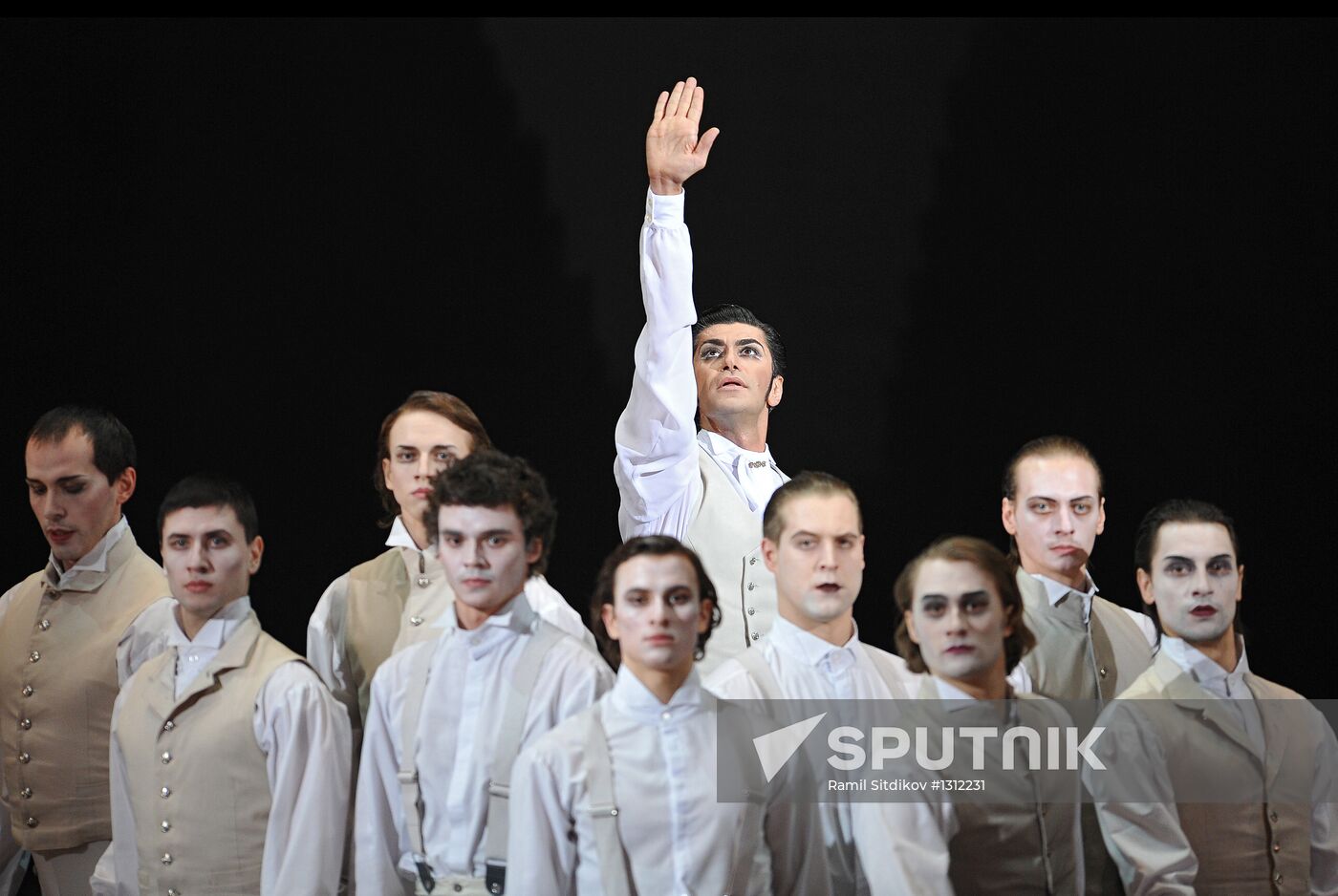 Benefit by ballerina Ilze Liepa on Bolshoi Theatre New stage