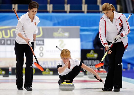 European Curling Championships. Day 5