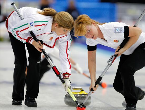 European Curling Championships. Day 5