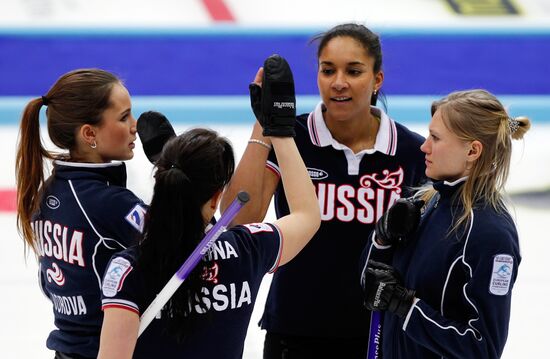 European Curling Championships. Day 5