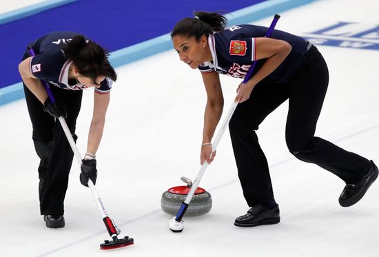 European Curling Championships. Day 5