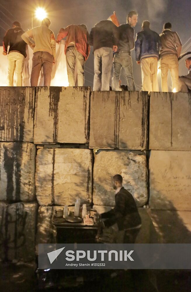 Opposition protests in Cairo