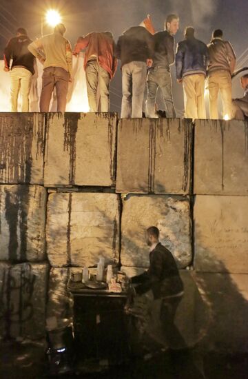 Opposition protests in Cairo