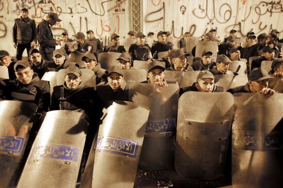 Opposition protests in Cairo