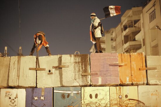 Opposition protests in Cairo