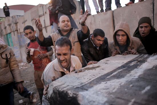 Opposition protests in Cairo