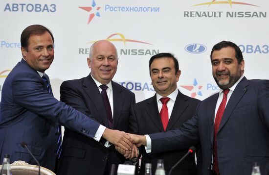 Rostechnologies, Renault-Nissan ink contract