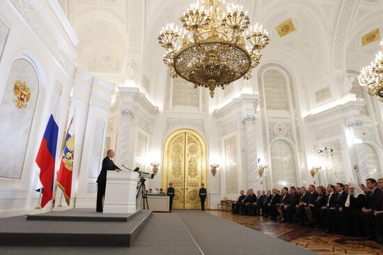 Russian President Vladimir Putin's address to Federal Assembly