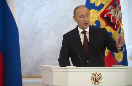Russian President Vladimir Putin's address to Federal Assembly