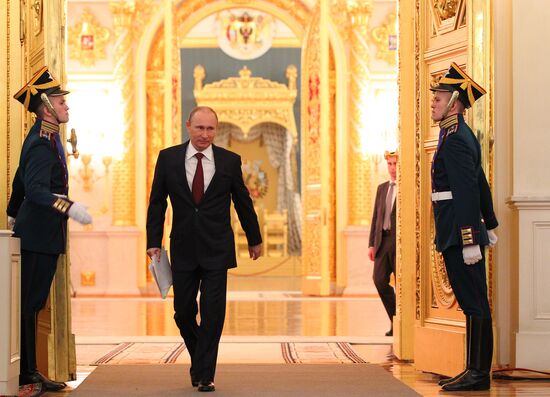 Russian President Vladimir Putin's address to Federal Assembly