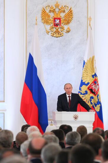 Russian President Vladimir Putin's address to Federal Assembly