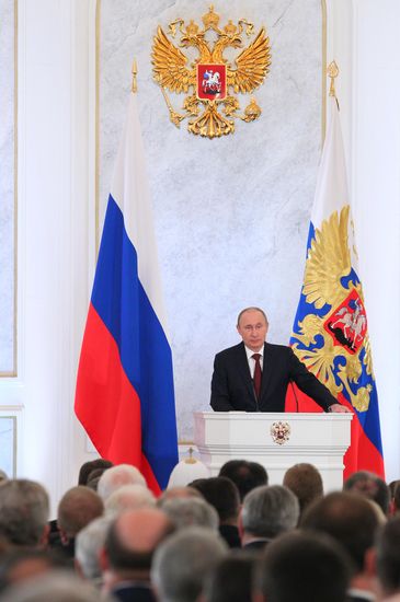 Russian President Vladimir Putin's address to Federal Assembly