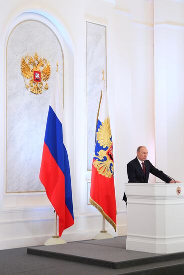 Russian President Vladimir Putin's address to Federal Assembly