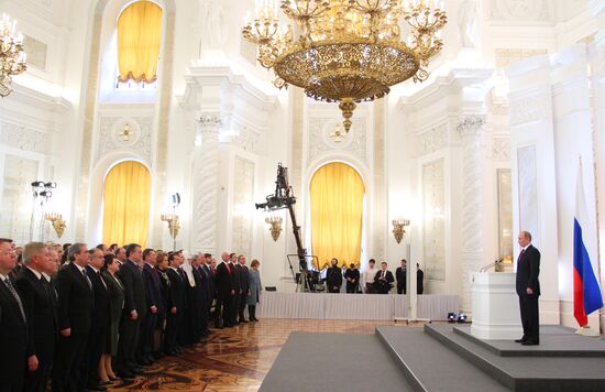 Russian President Vladimir Putin's address to Federal Assembly