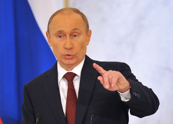 Russian President Vladimir Putin's address to Federal Assembly