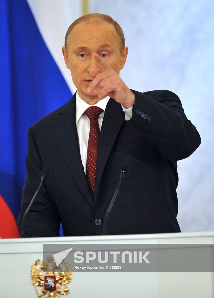 Russian President Vladimir Putin's address to Federal Assembly