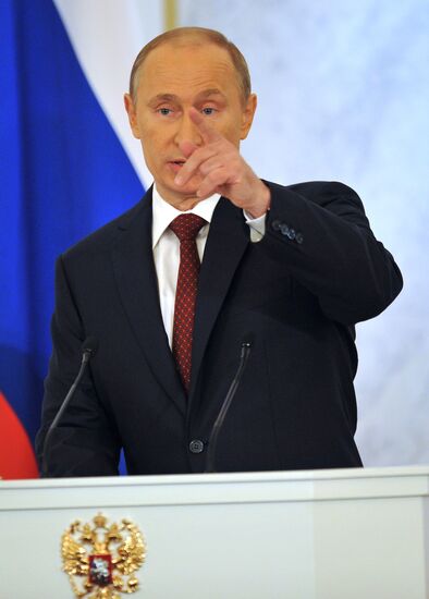 Russian President Vladimir Putin's address to Federal Assembly