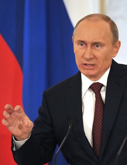 Russian President Putin's annual address to Federal Assembly