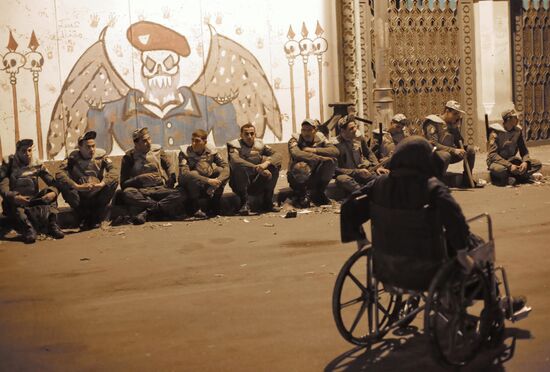 Opposition protests in Cairo
