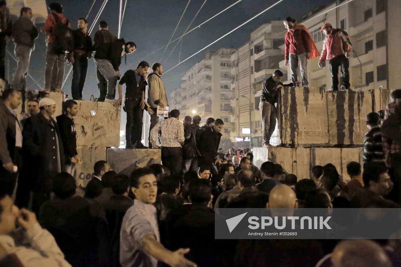 Opposition protests in Cairo