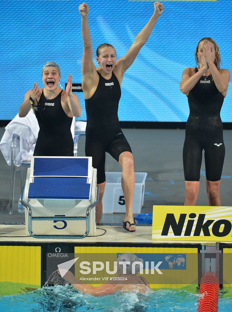 Swimming World Championships. Day 1