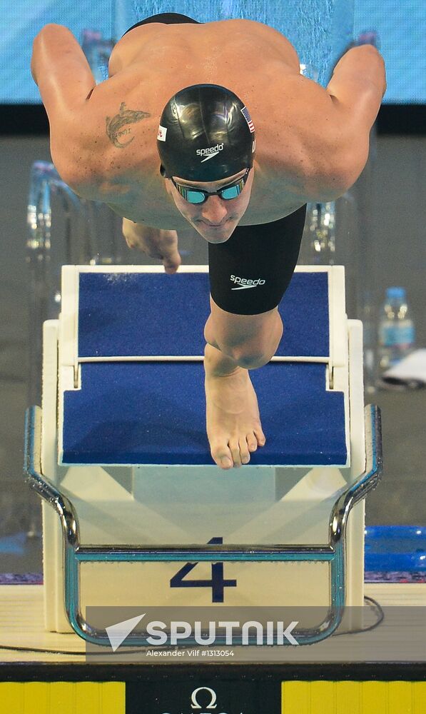 FINA World Swimming Championships. Day One