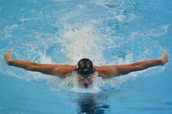 FINA World Swimming Championships. Day One