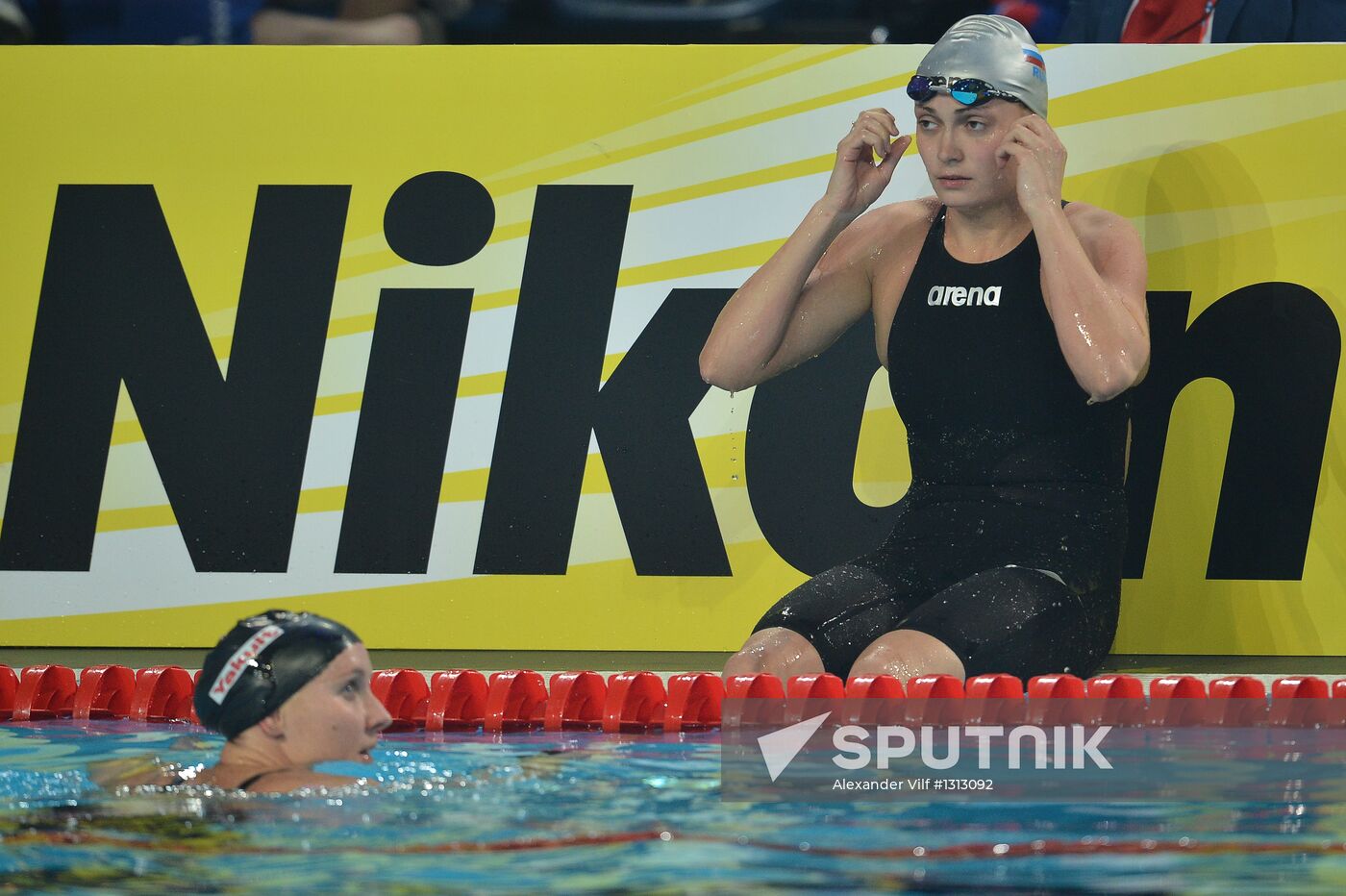 FINA World Swimming Championships. Day One