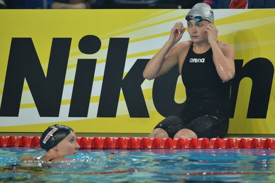 FINA World Swimming Championships. Day One