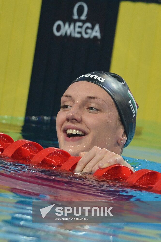 FINA World Swimming Championships. Day One