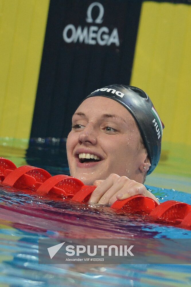 FINA World Swimming Championships. Day One