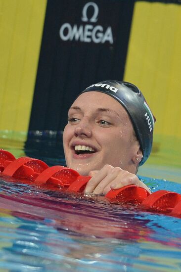 FINA World Swimming Championships. Day One