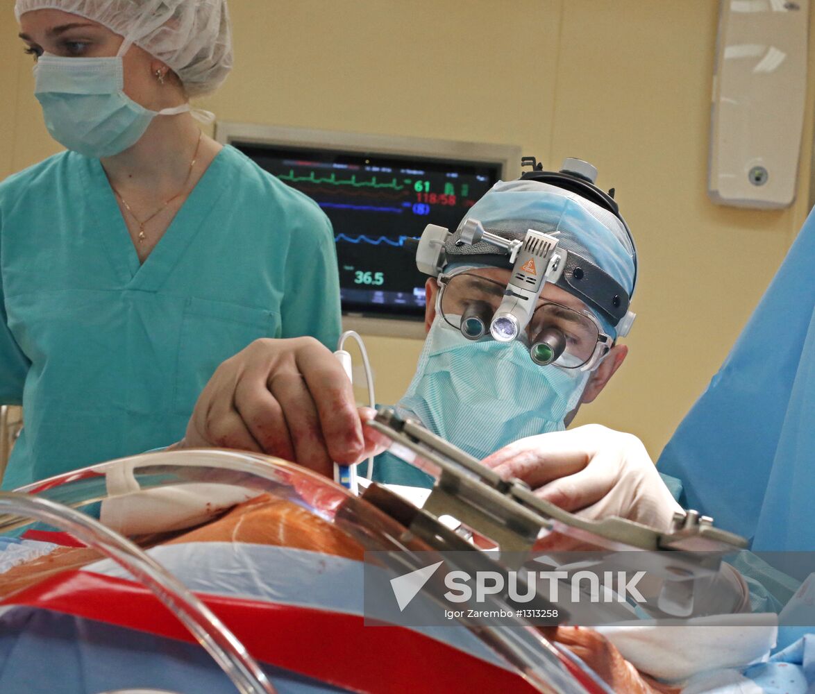 Work of Kaliningrad Center of Cardiovascular Surgery