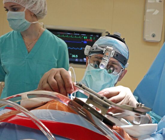 Work of Kaliningrad Center of Cardiovascular Surgery