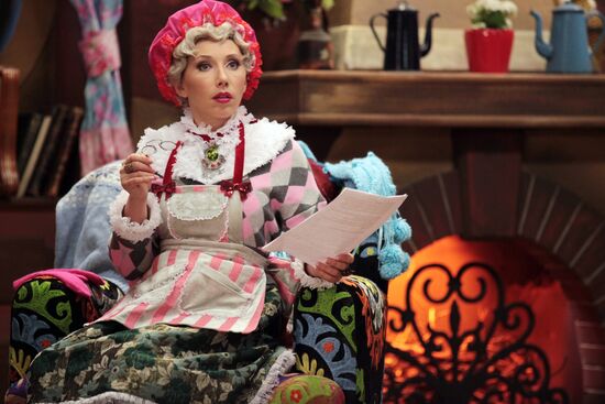 Filming of New Year's Eve TV musical Little Red Riding Hood