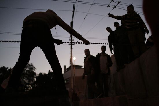 Opposition protests in Cairo