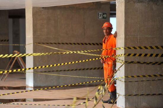 Construction of National Stadium in Brazil