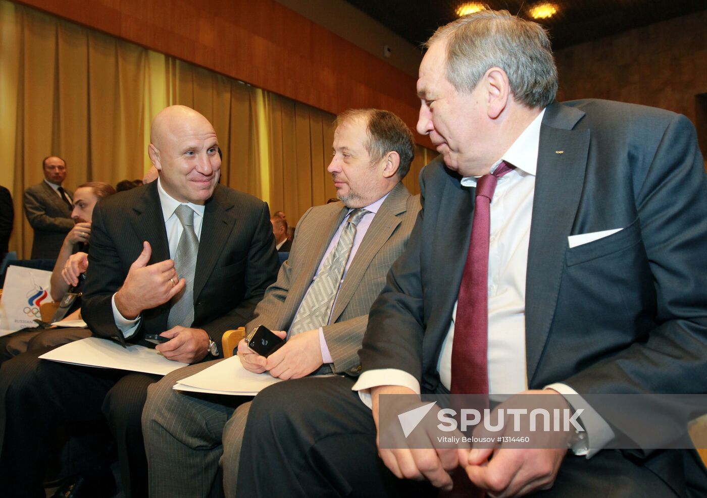 Meeting of Russian Olympic Committee