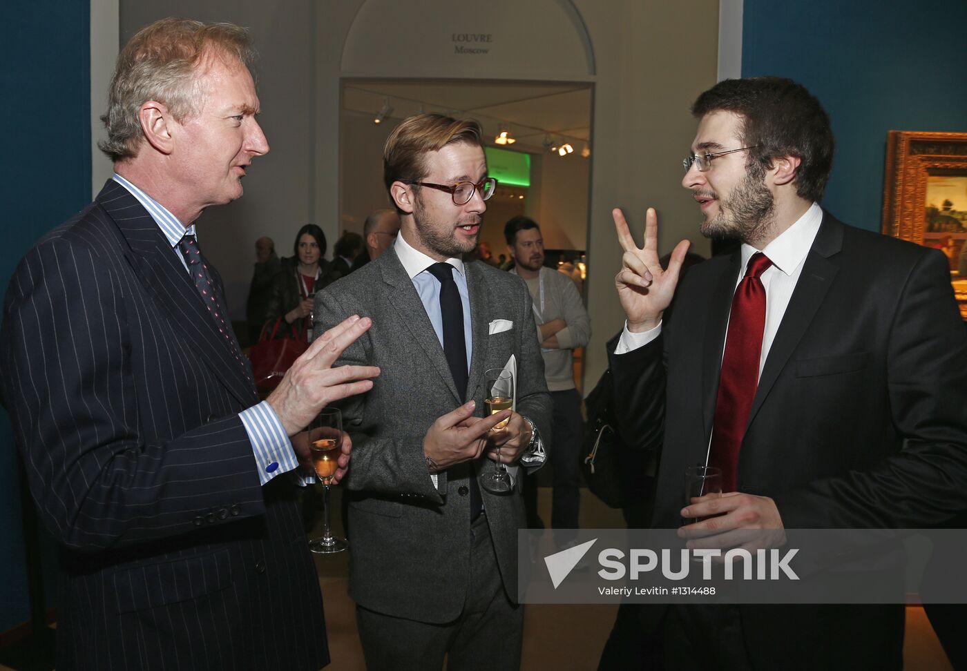 Opening of 6th Moscow World Fine Art Fair