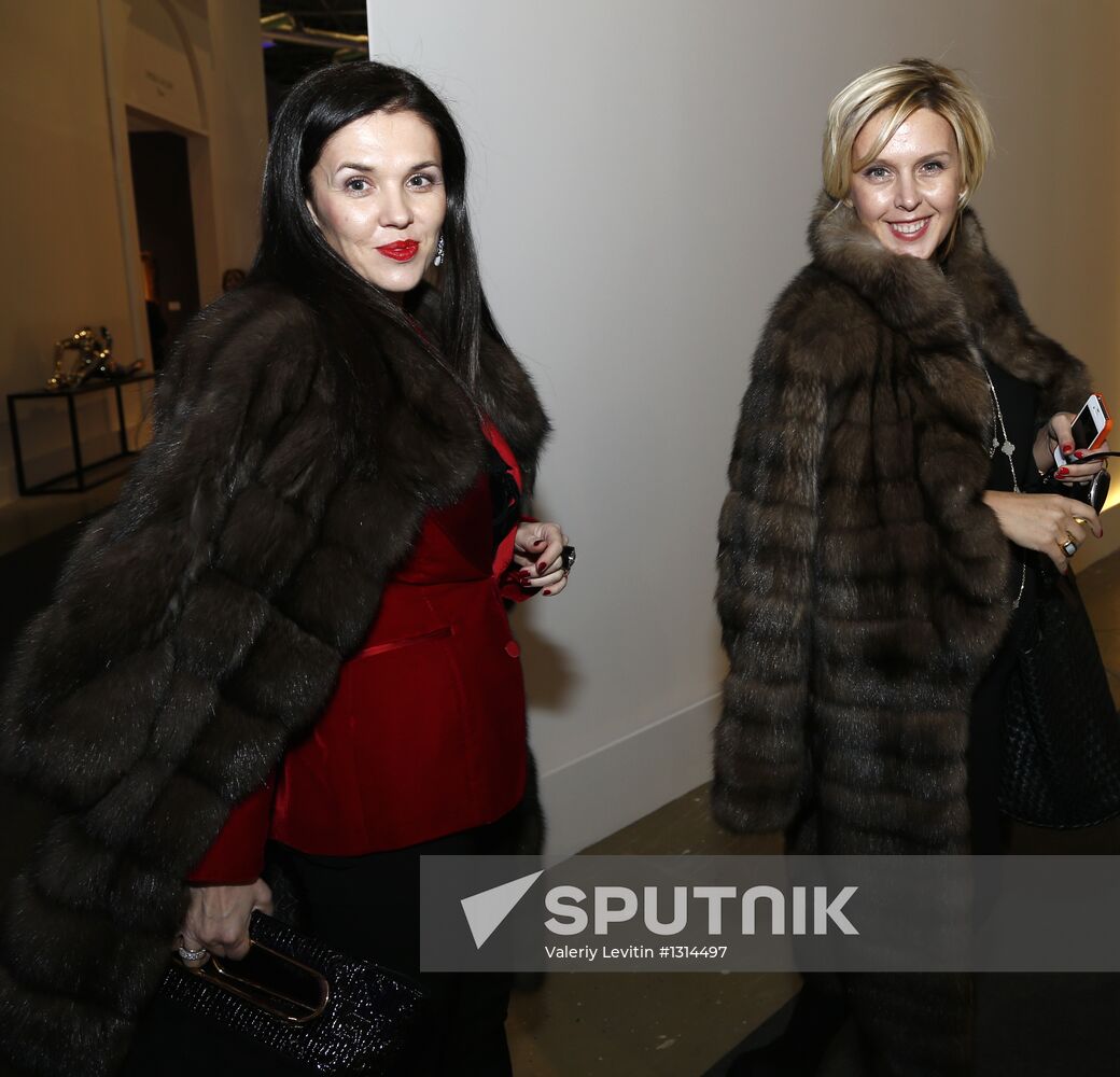 Opening of 6th Moscow World Fine Art Fair