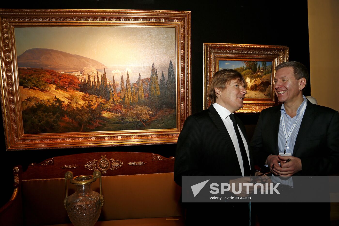 Opening of 6th Moscow World Fine Art Fair