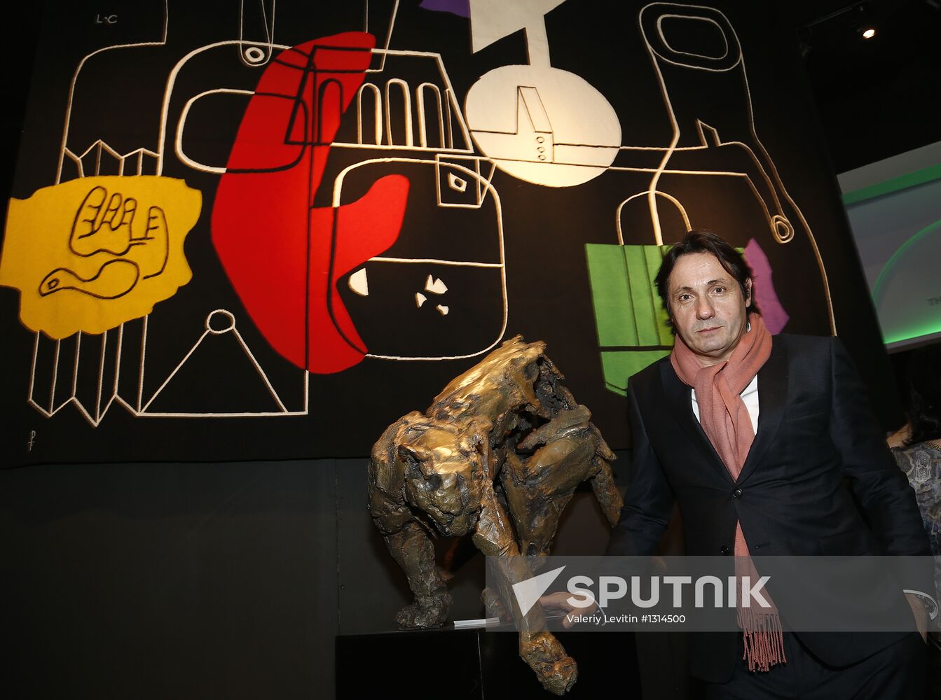 Opening of 6th Moscow World Fine Art Fair