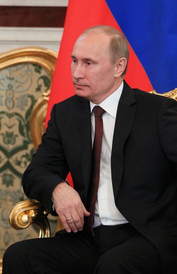 V.Putin meets with D.Rousseff in Moscow