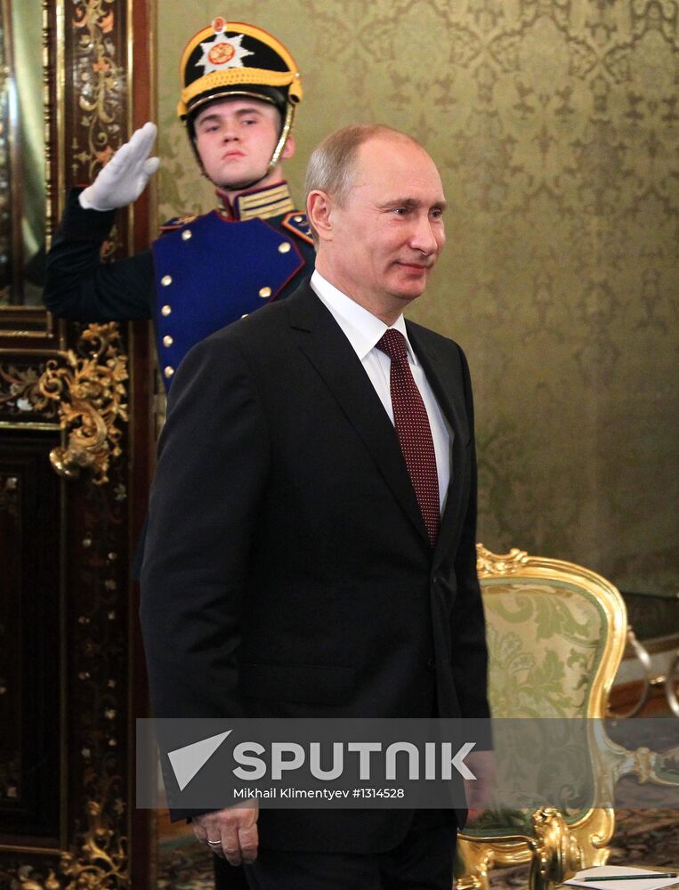 V.Putin meets with D.Rousseff in Moscow