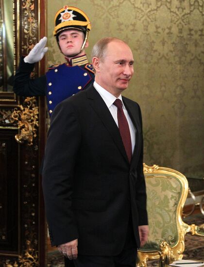 V.Putin meets with D.Rousseff in Moscow