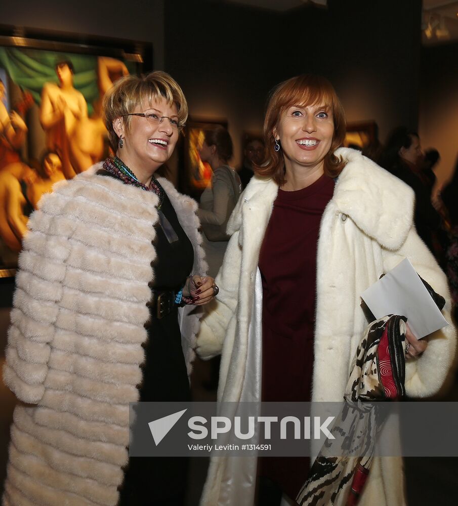 Opening of 6th Moscow World Fine Art Fair