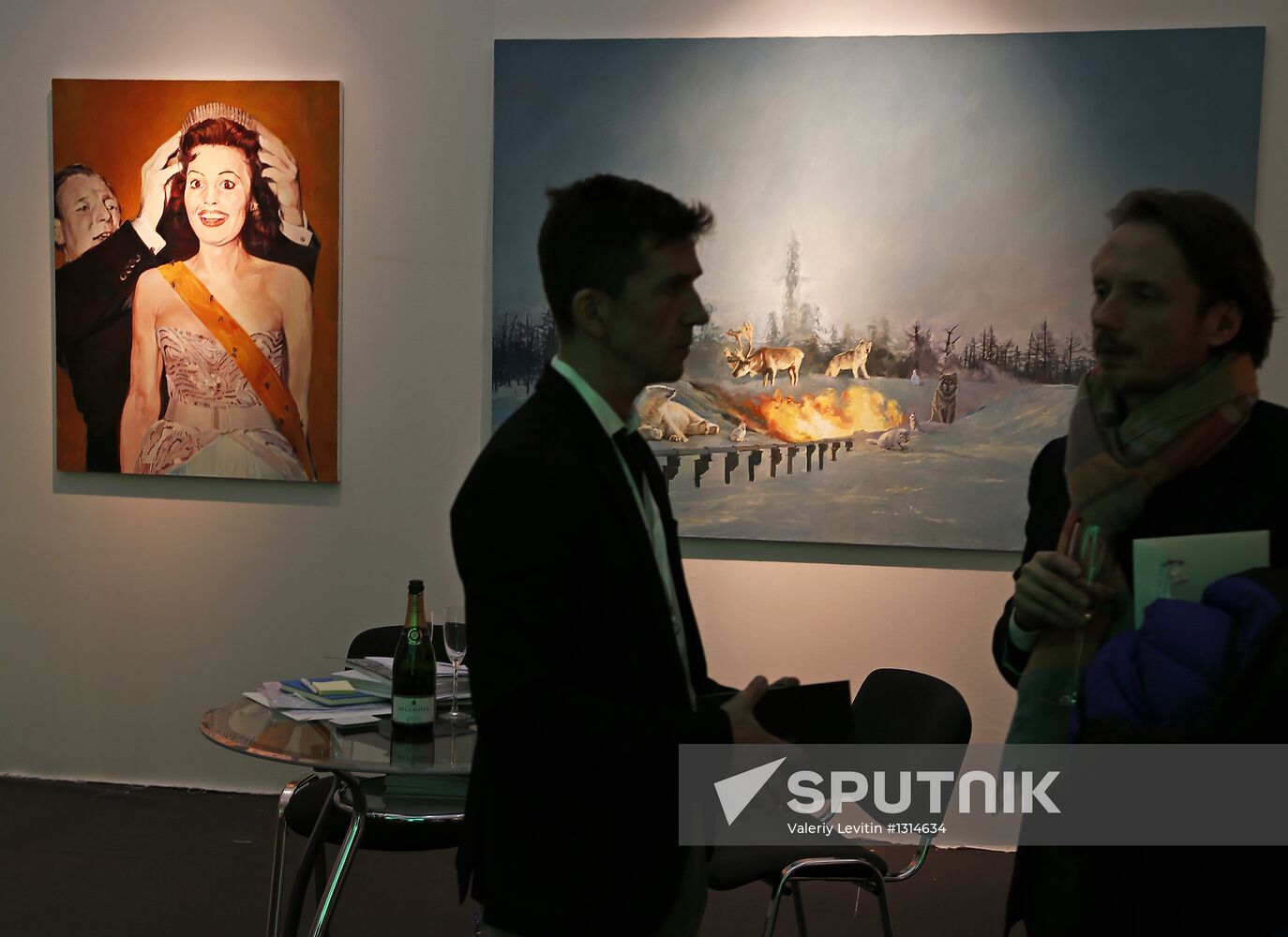 Opening of 6th Moscow World Fine Art Fair