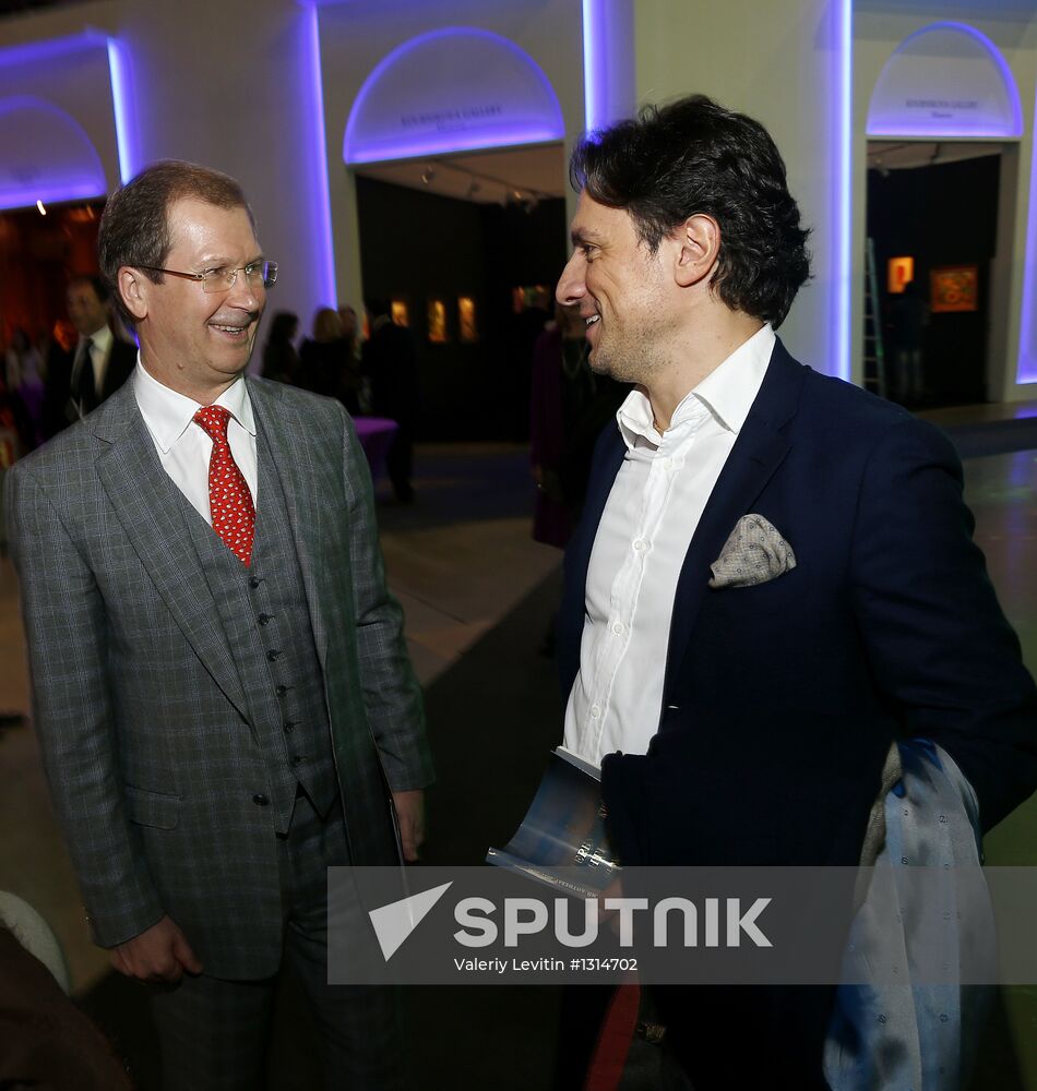 Opening of 6th Moscow World Fine Art Fair