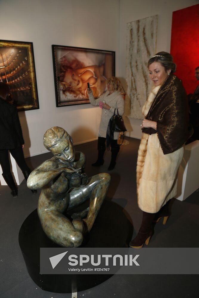 Opening of 6th Moscow World Fine Art Fair