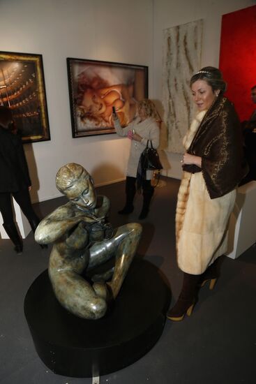 Opening of 6th Moscow World Fine Art Fair